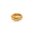 Croissant Ring Silver - SILENT SCREAM