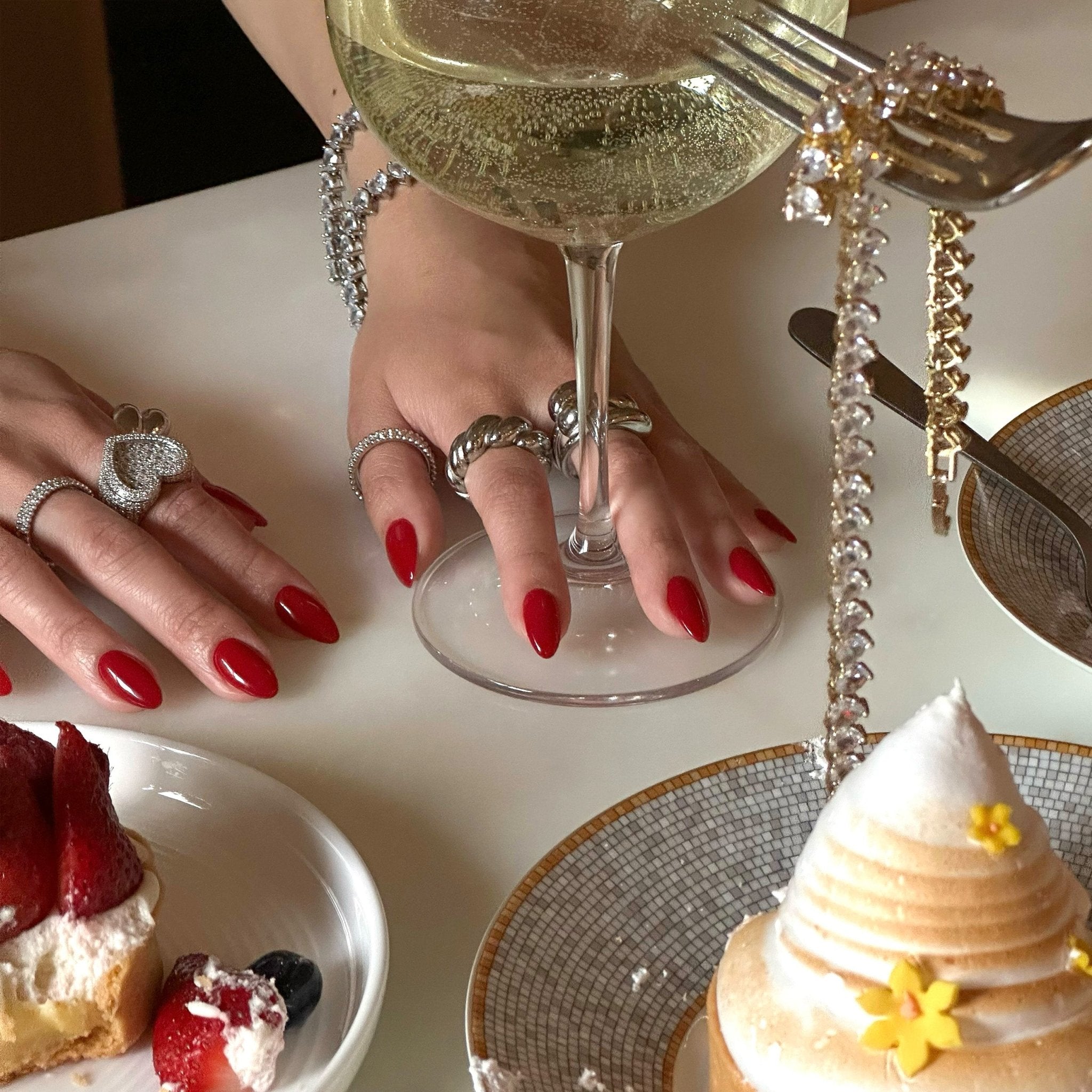 Croissant Ring Silver - SILENT SCREAM