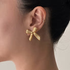 Rosie Bow Earrings - SILENT SCREAM
