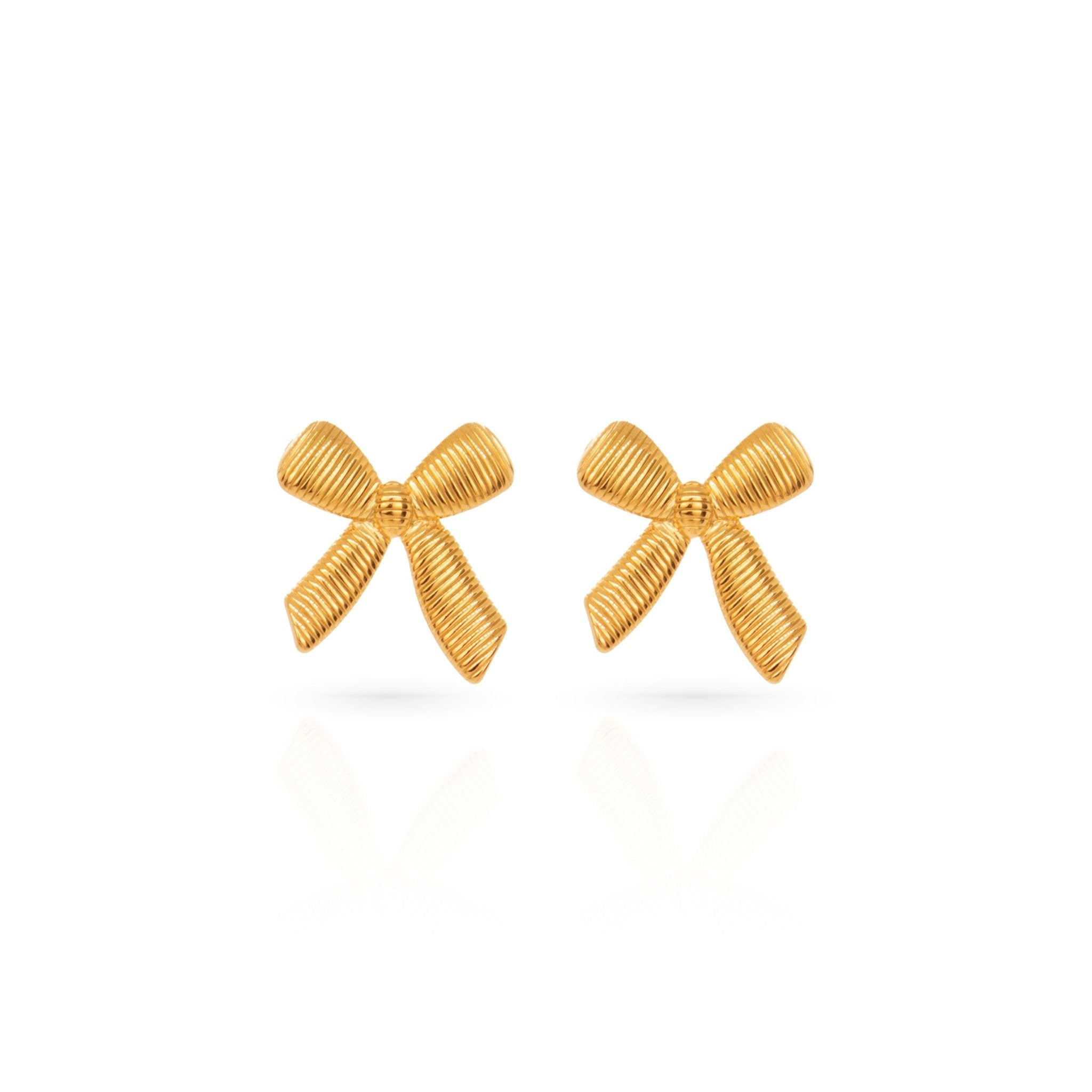 Rosie Bow Earrings - SILENT SCREAM