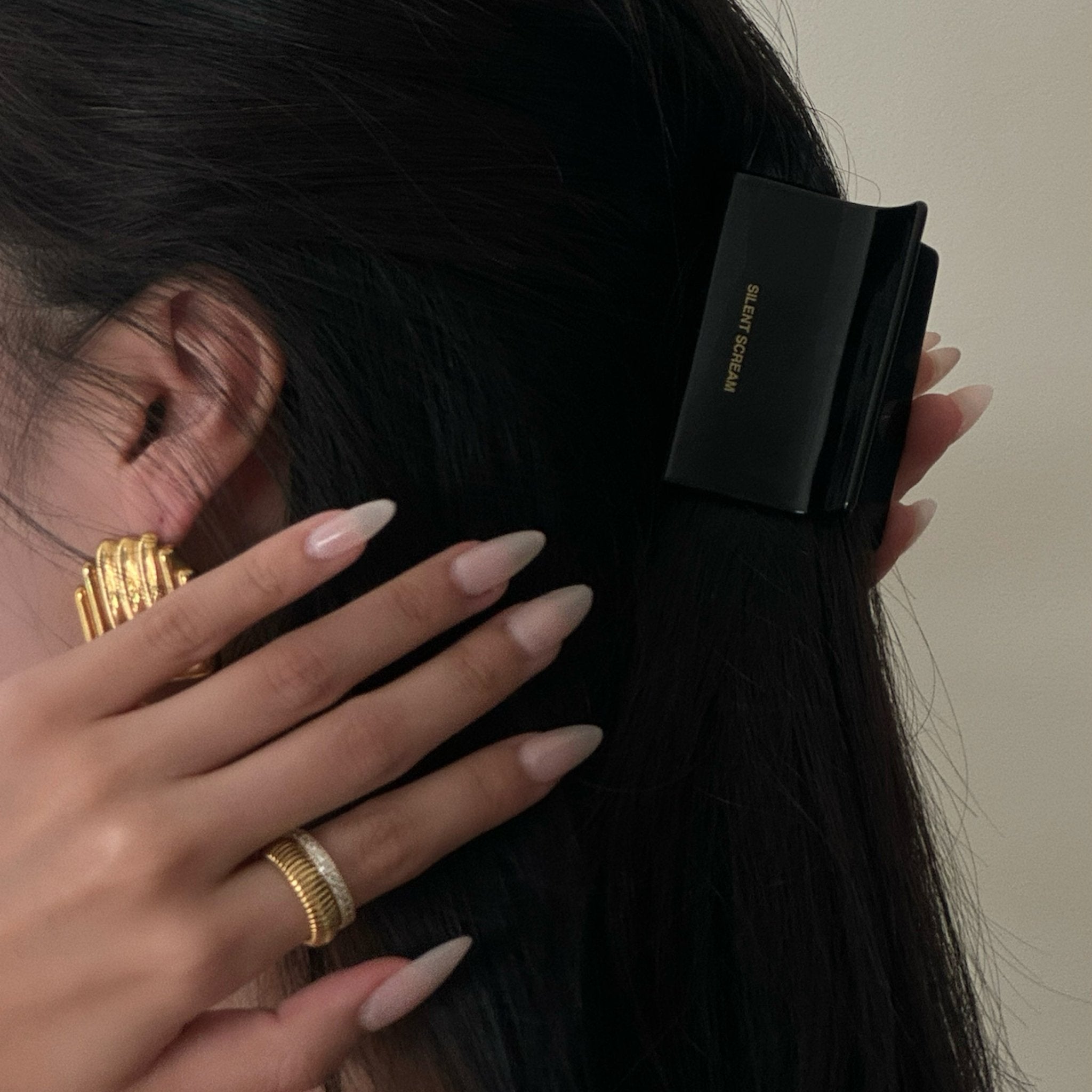 SS Hair Claw Clip - SILENT SCREAM